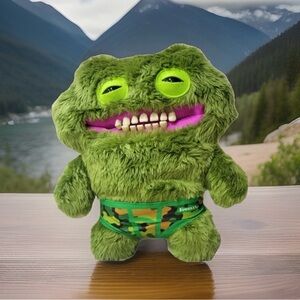 ZURU Fugglers Bigg Fuggs - Big Funny Ugly Monster Plush - 18” inches (Chuckles)